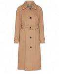 Trench in gabardina stretch con cintura-Marella-Cappotti-Vittorio Citro Boutique
