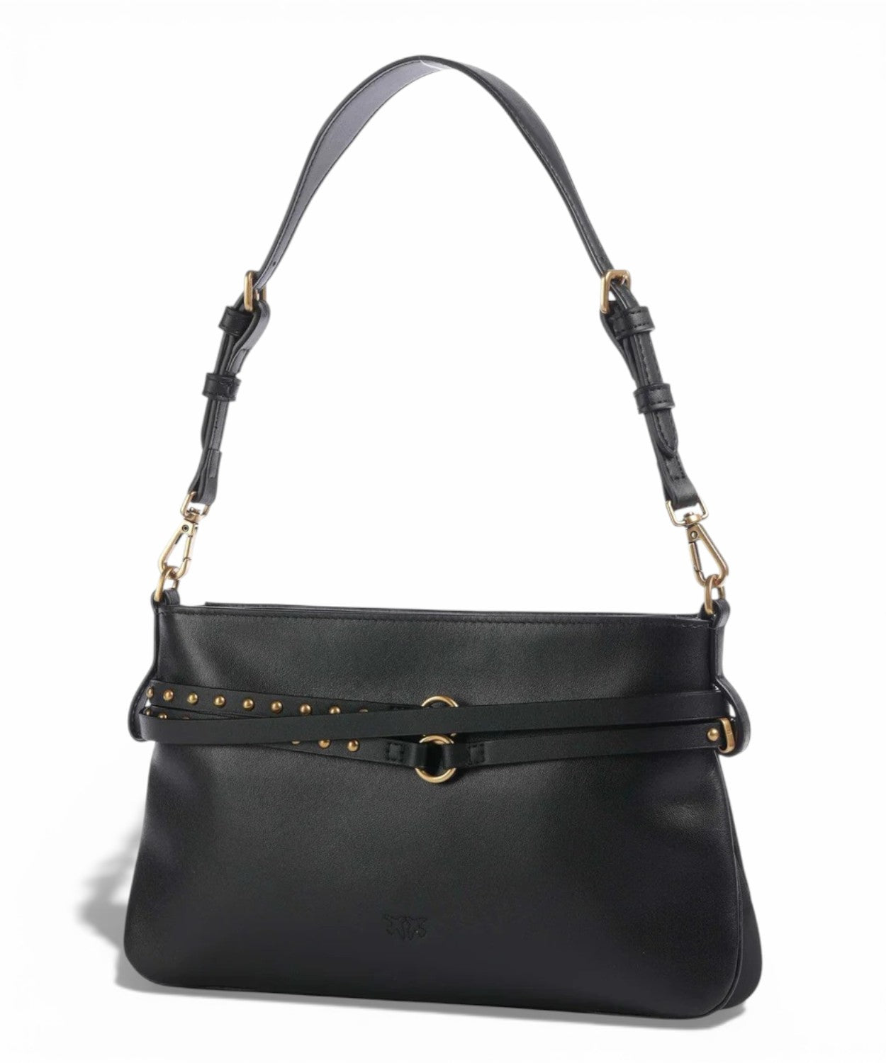 Borsa a Spalla Pinko Belt Mini in Pelle