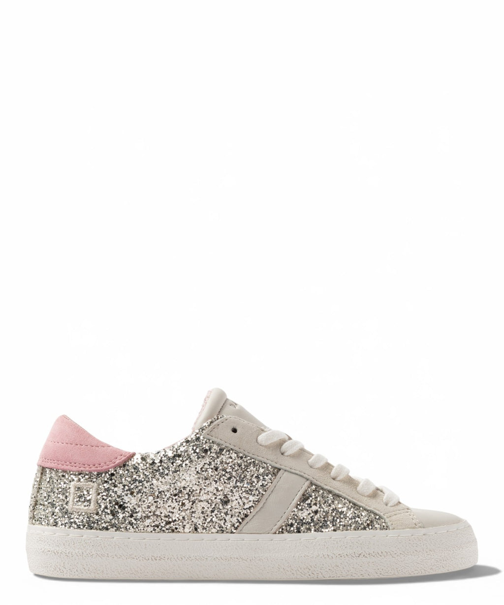 D.A.T.E. sportbačiai Glitter Platinum