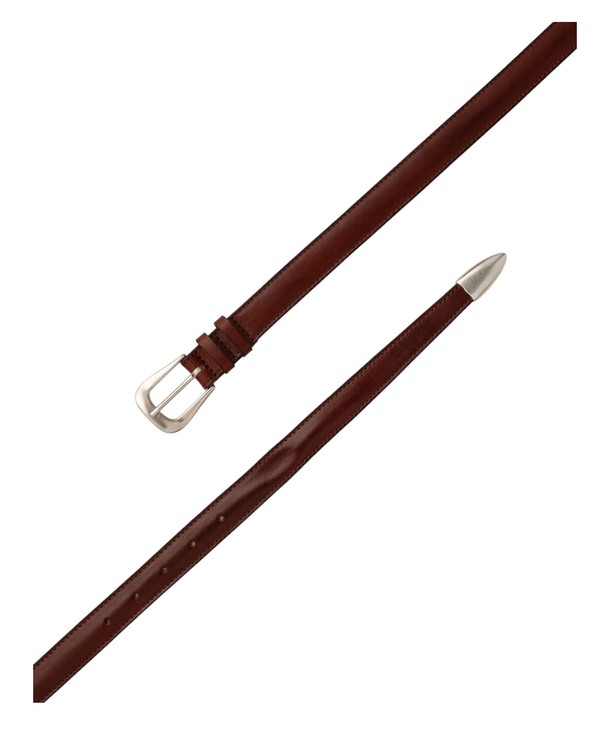 Cintura Punta Lunga Bull Soft in Cuoio 2,5 cm-Orciani-Cinture-Vittorio Citro Boutique