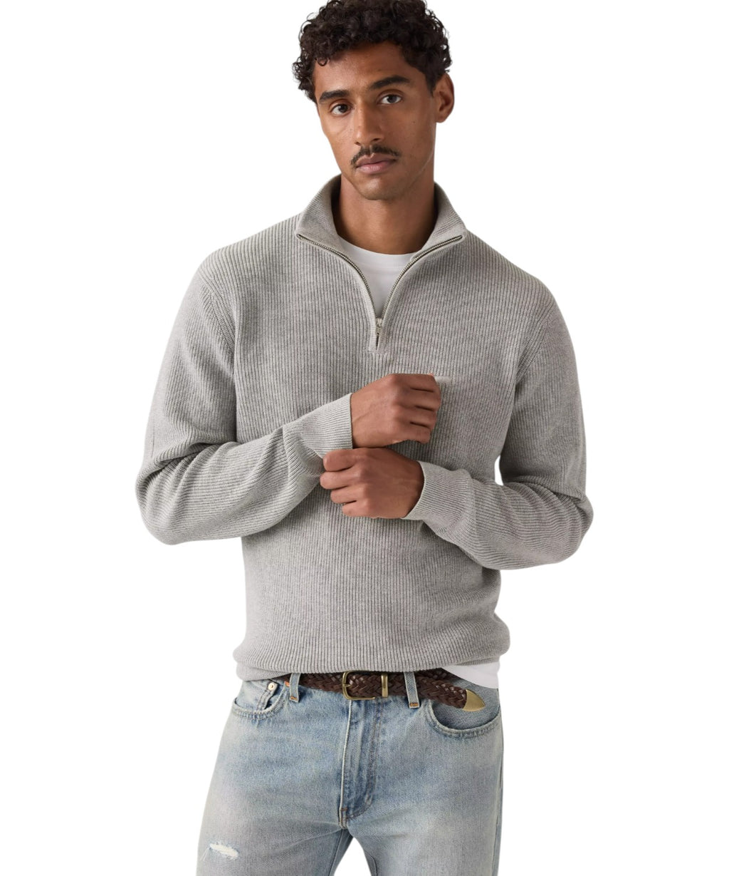 Housemark Cotton Half-Zip Sweatshirt