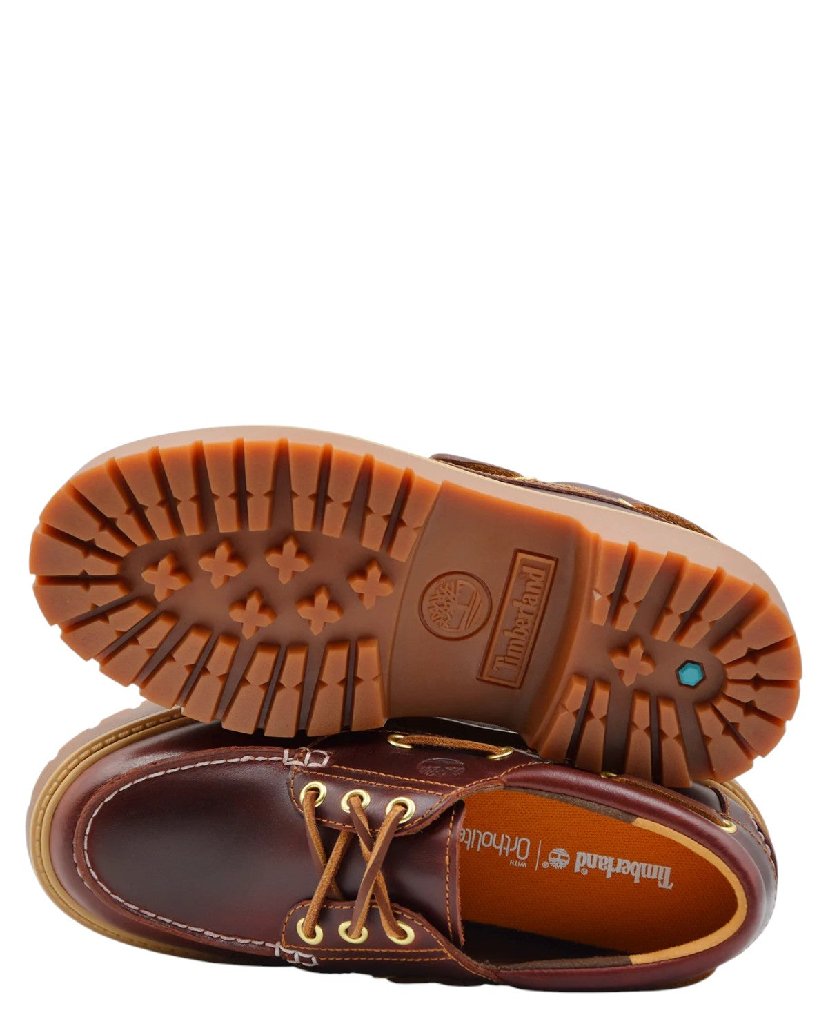 Scarpe da Barca Stone Street in Pelle con Platform 5 cm-TIMBERLAND-Mocassini-Vittorio Citro Boutique