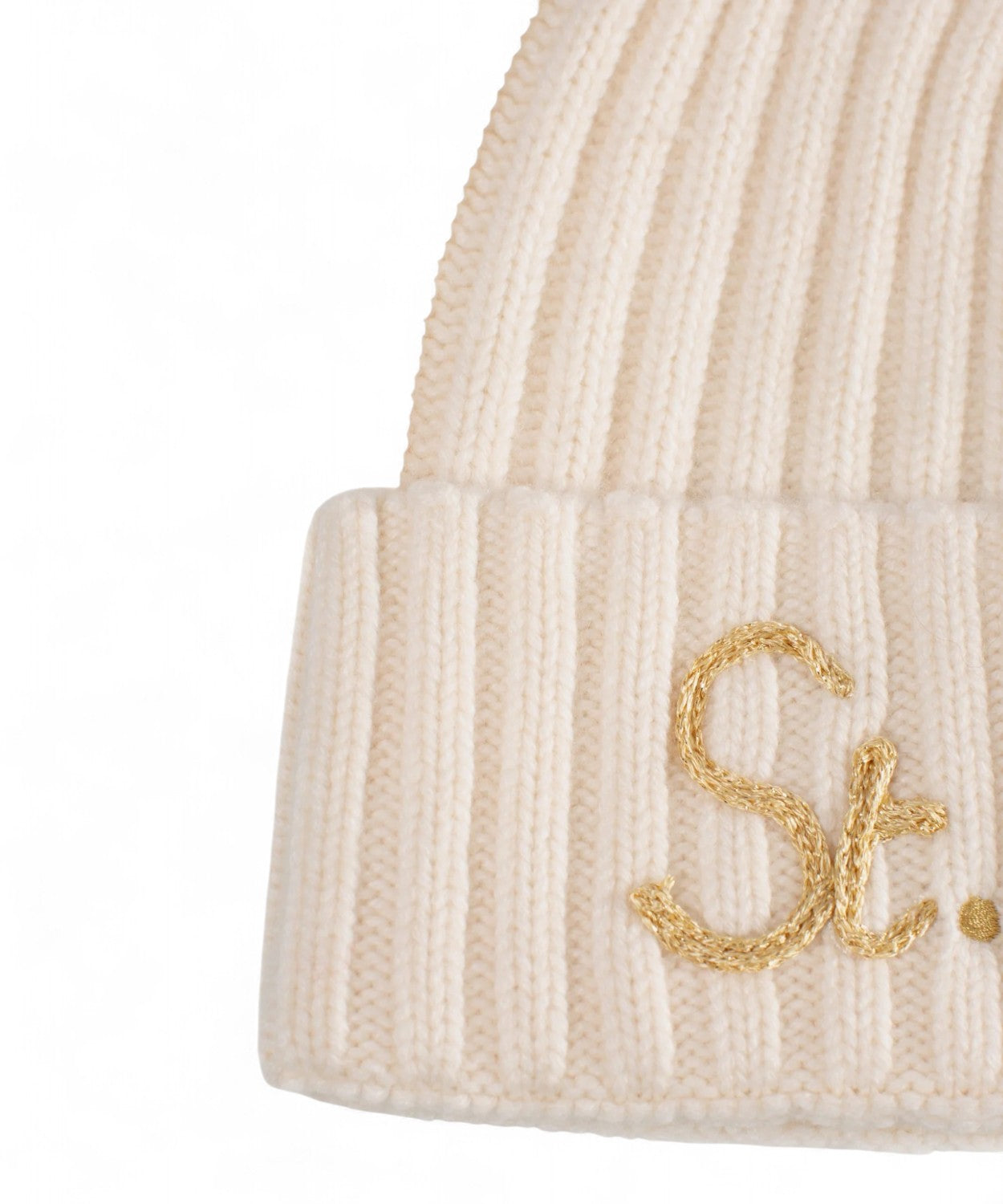 Berretto Wengen in Misto Cashmere con Ricamo Lurex-Mc2 Saint Barth-Cappelli-Vittorio Citro Boutique