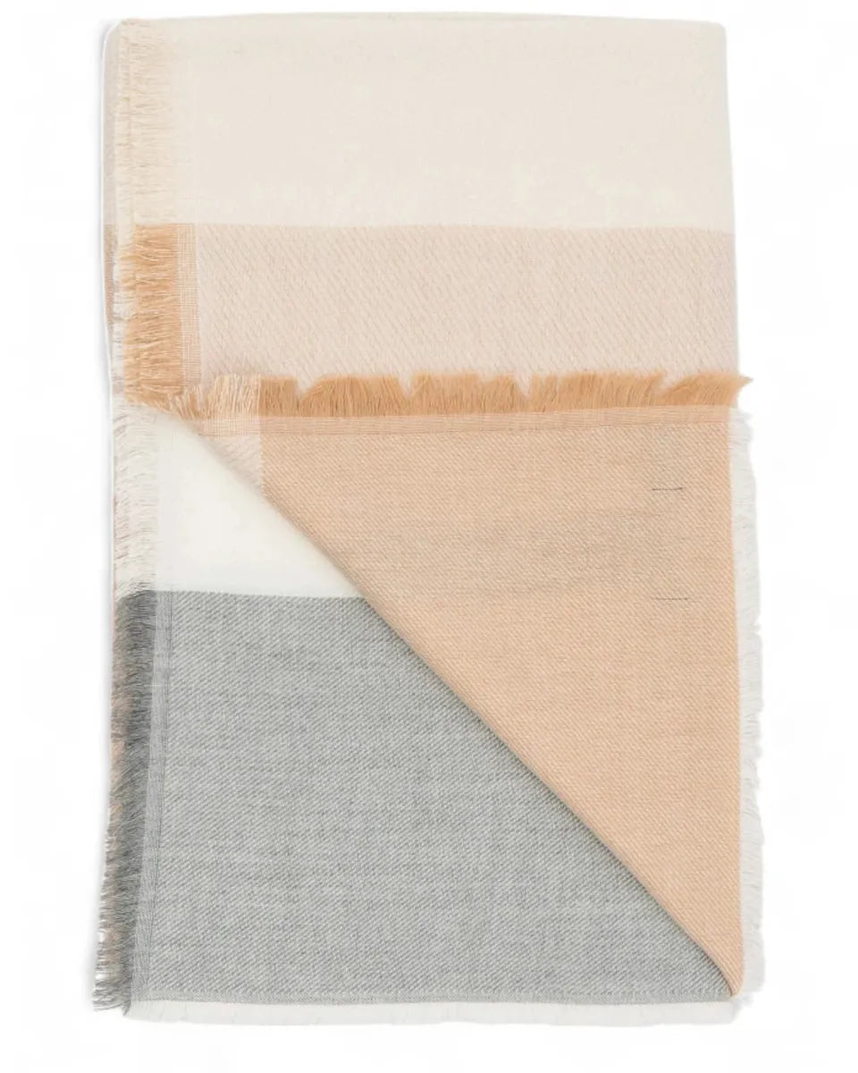 Stola Multicolor con Logo-Sciarpe & stole-Emporio Armani-Vittorio Citro Boutique