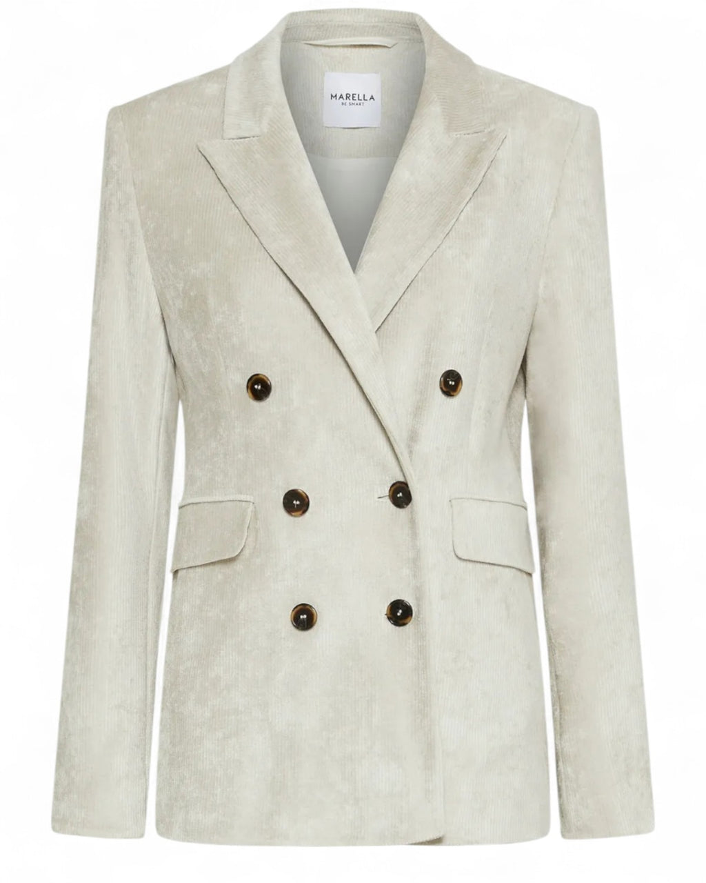 Blazer doppiopetto in velluto a coste-Marella-Blazer-Vittorio Citro Boutique