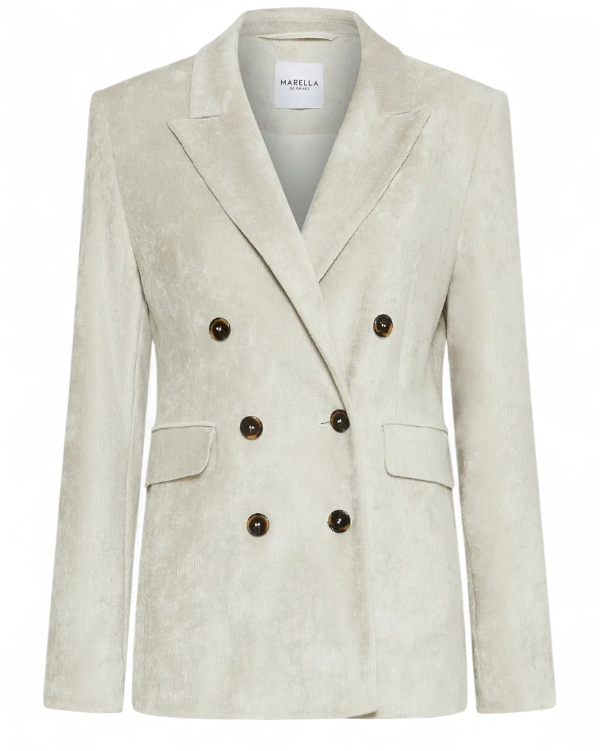 Blazer doppiopetto in velluto a coste-Marella-Blazer-Vittorio Citro Boutique