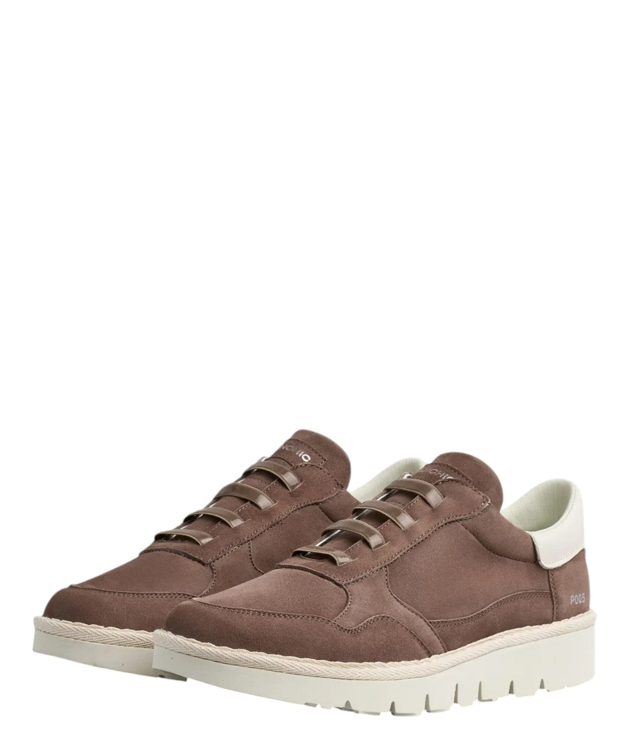 Slip-On Uomo P005 Camoscio Sneakers per Comfort e Stile