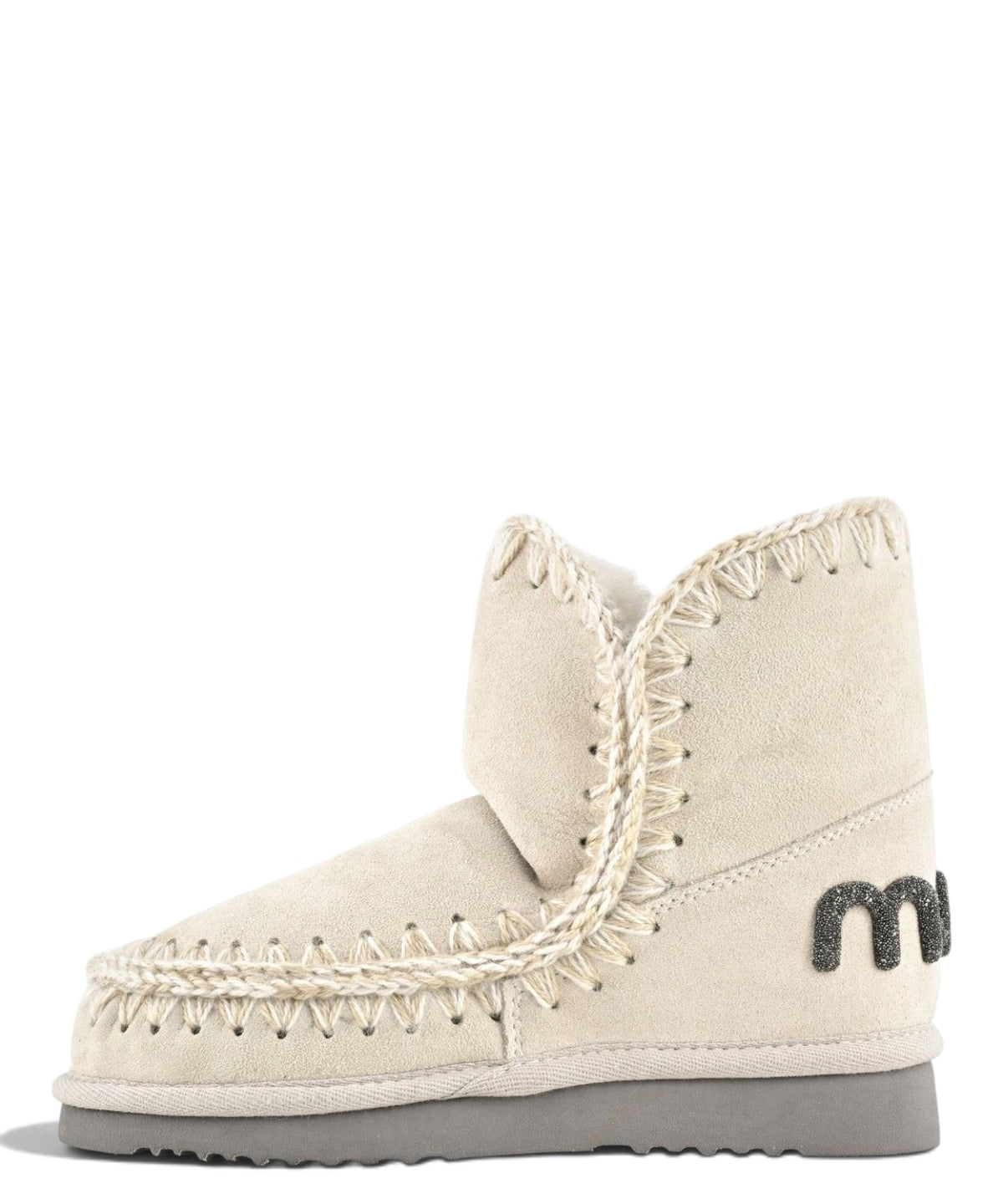 Women's Mou Eskimo 18 Glitter Logo Shearling Boots