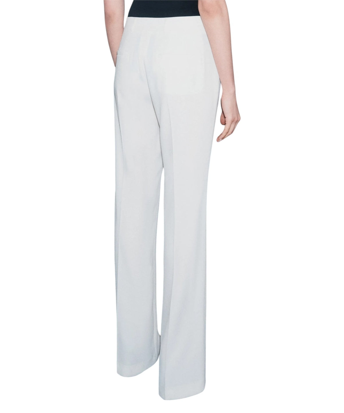 Marella Pantalone Donna Mini Flare in Crêpe Satin Elegante