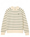 Maglione Girocollo Rigato-LACOSTE-Maglieria-Vittorio Citro Boutique