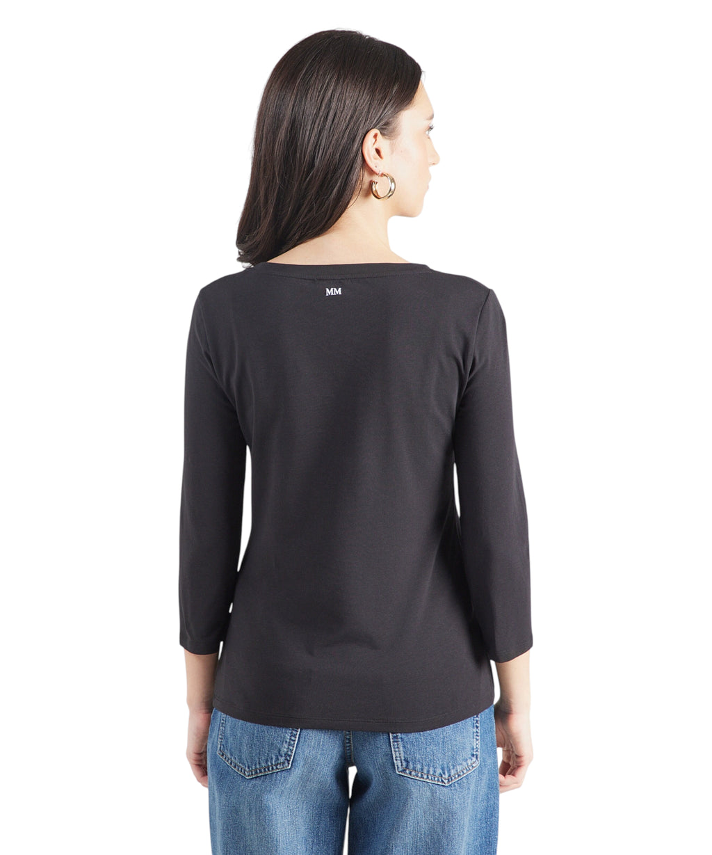 T-shirt damski MM by Max Mara Obliqua