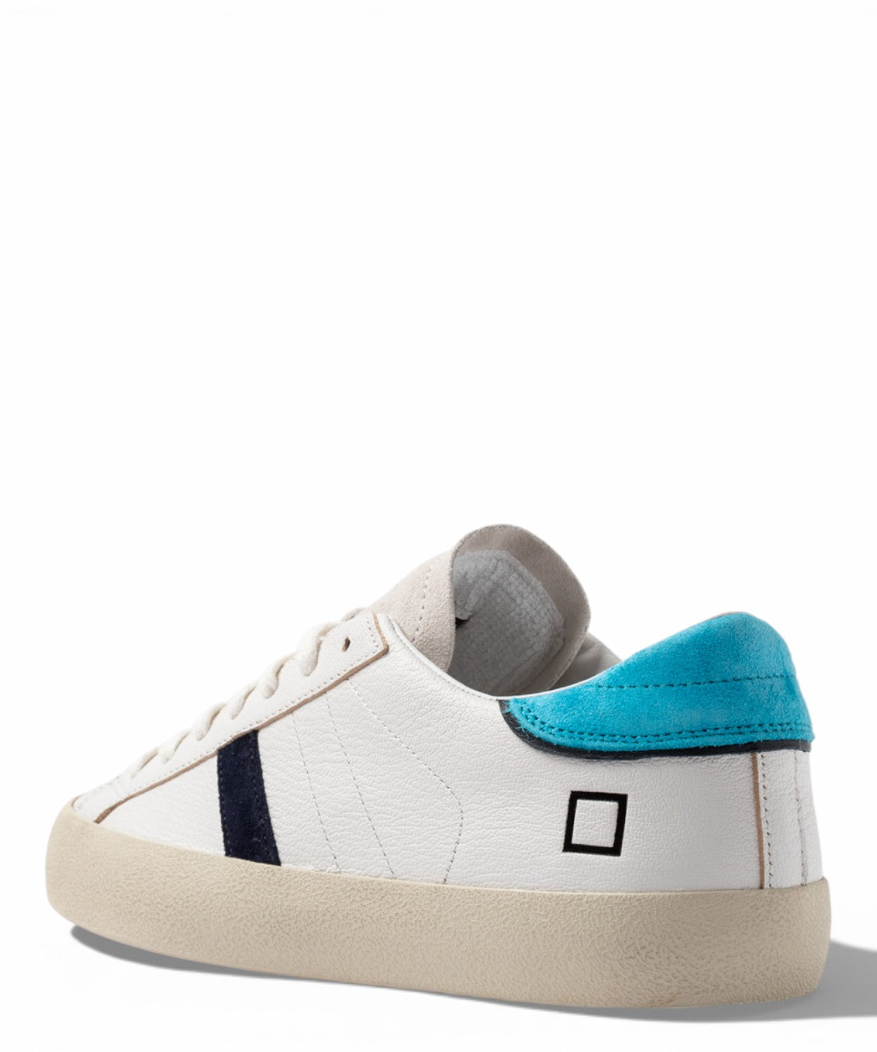 Sneakers D.A.T.E. Hill Low Fluo White-Blue