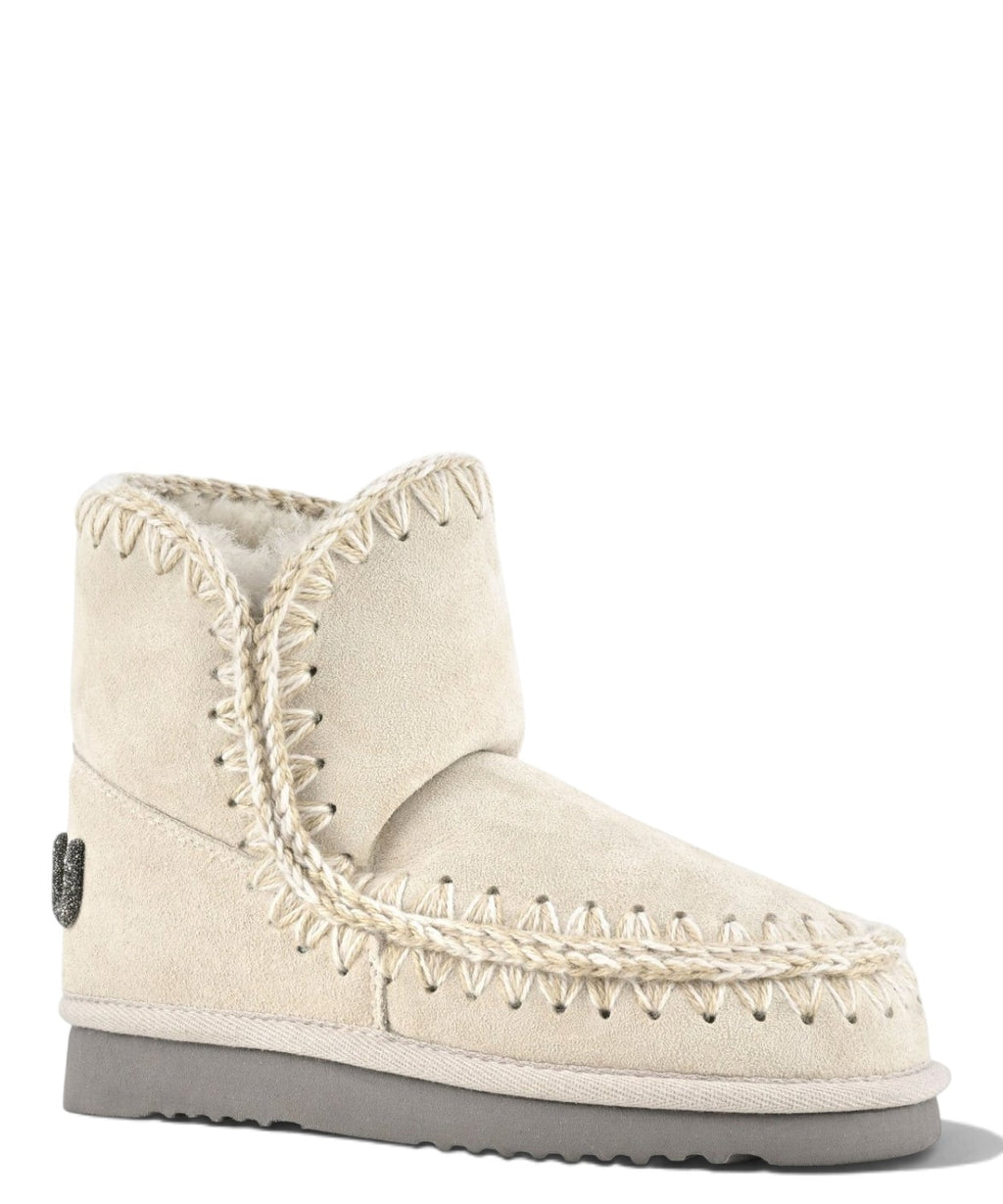Women's Mou Eskimo 18 Glitter Logo Shearling Boots