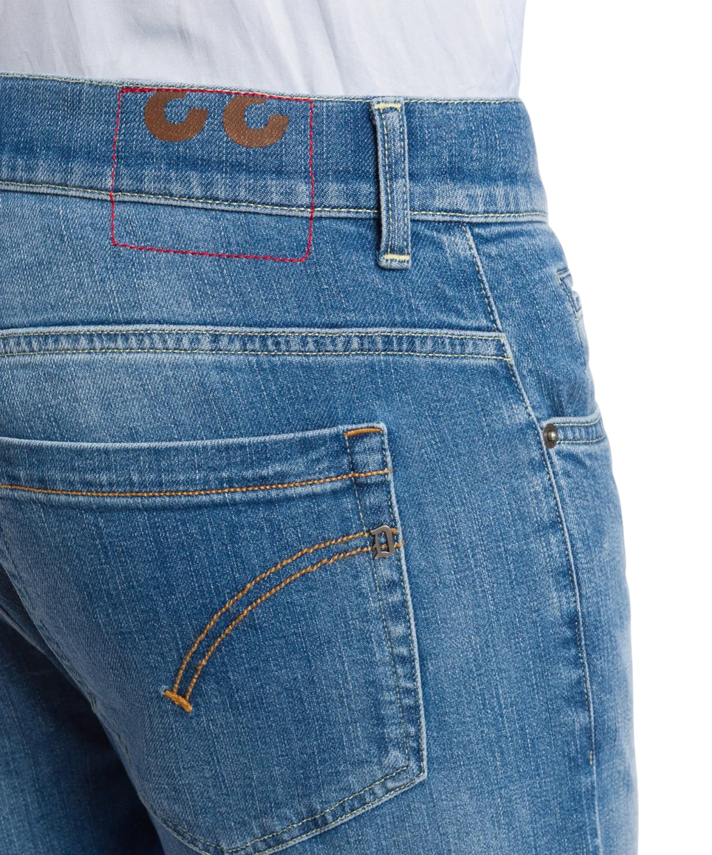 Džíny Dondup George skinny z elastického denimu