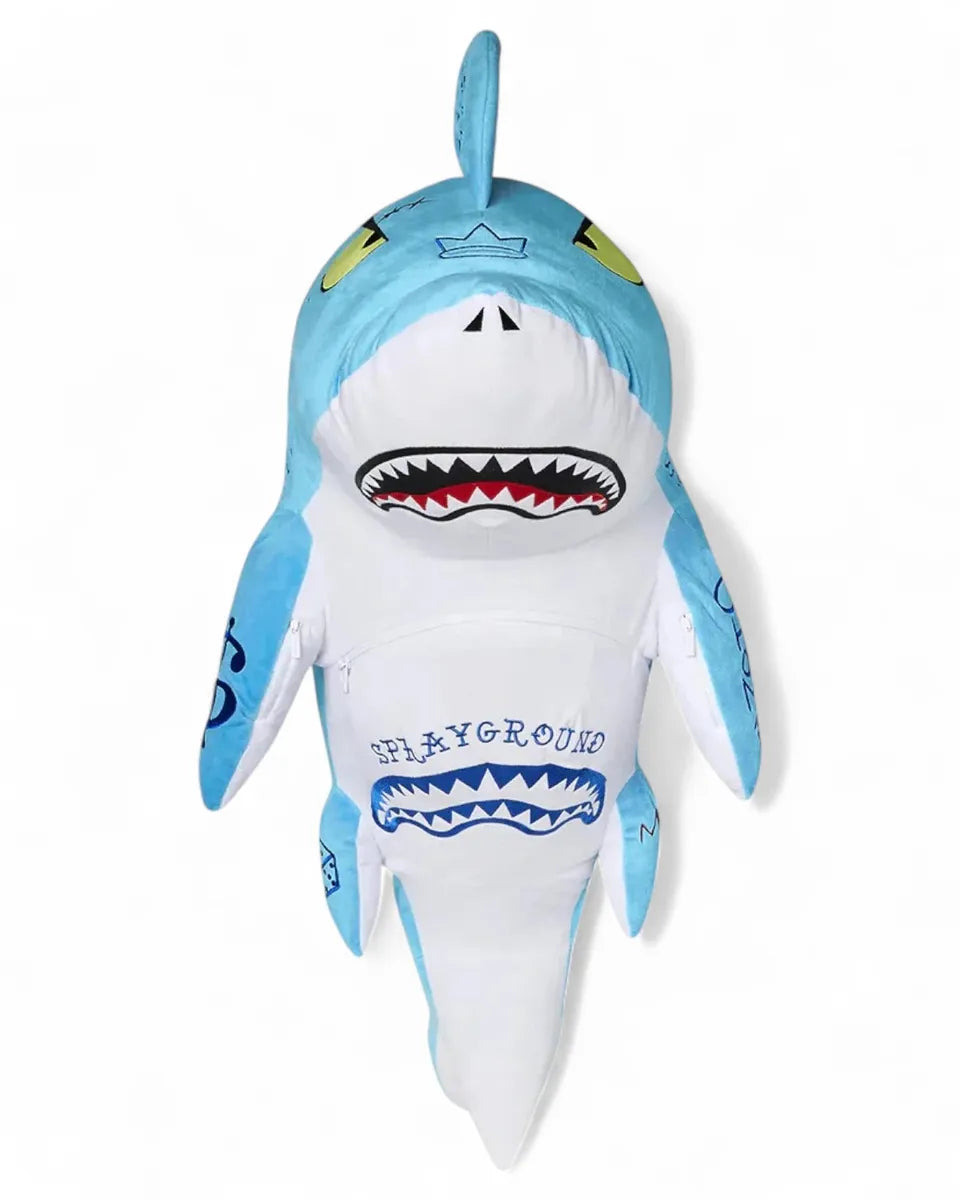 Zaino Sprayground Shark Plush-Zaini-Sprayground-Vittorio Citro Boutique