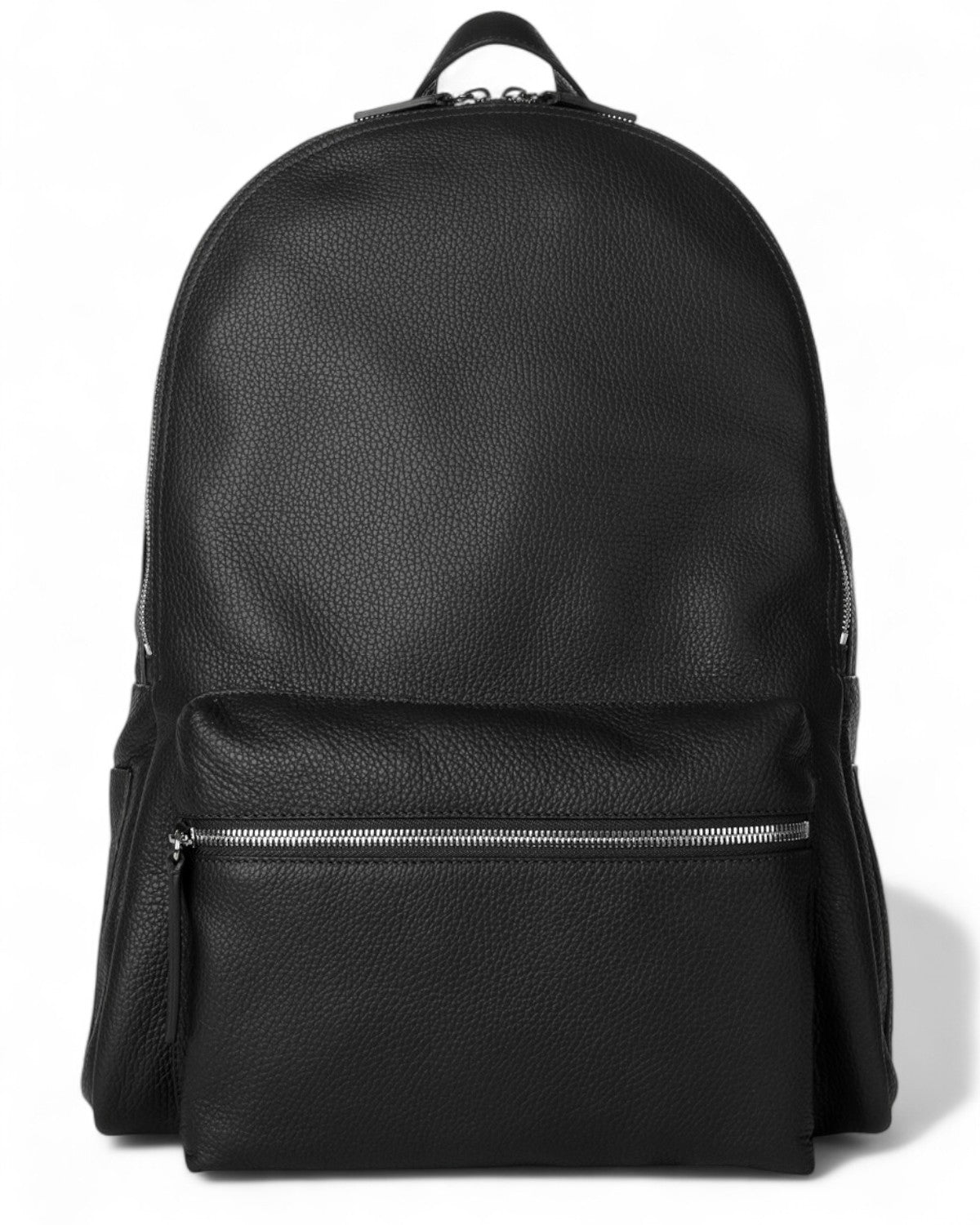 Zaino Laio Micron in Pelle Martellata con Porta Notebook-Zaini-Orciani-Vittorio Citro Boutique