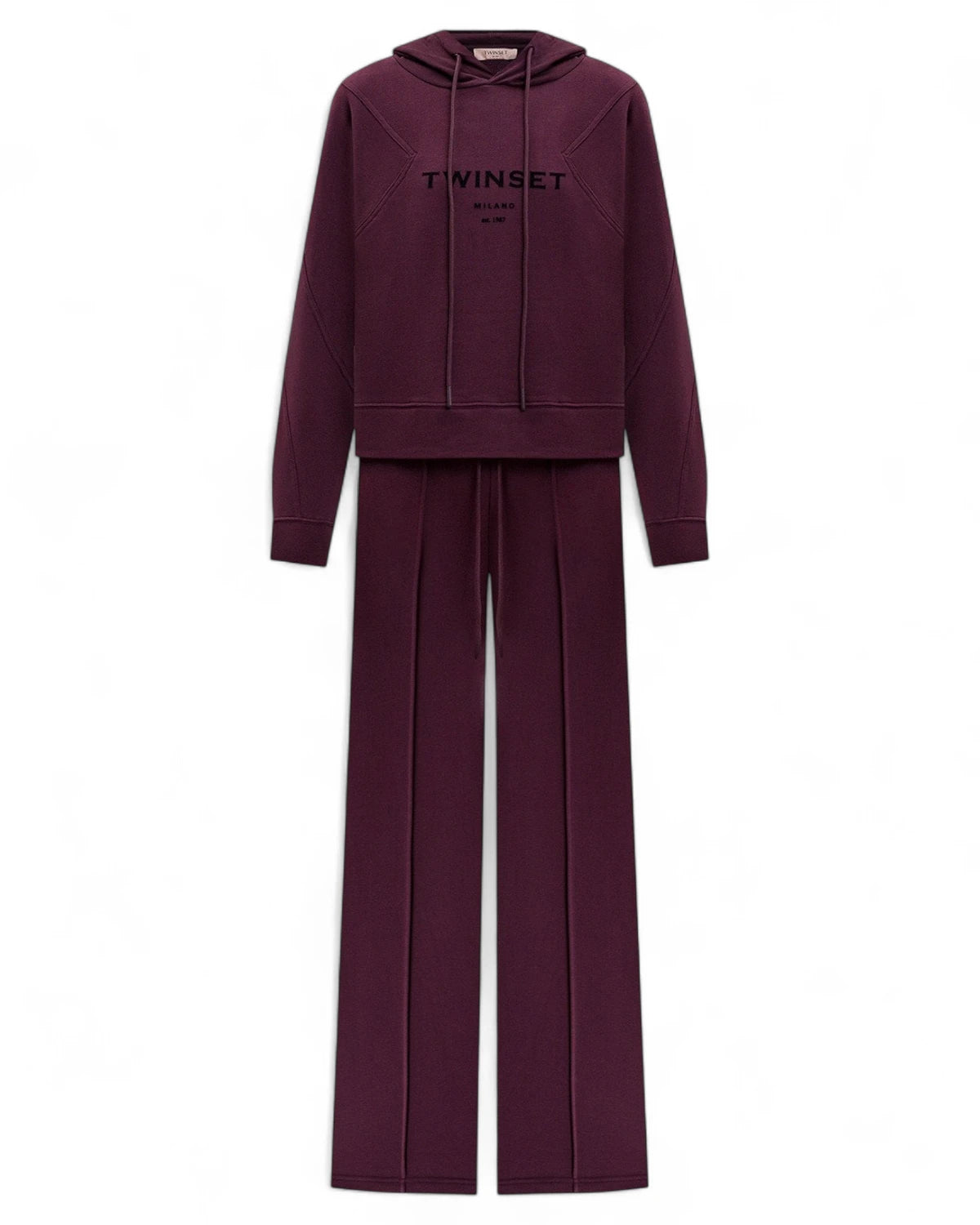 Tuta Twinset in Lana con Cappuccio-Twinset-Tuta-Vittorio Citro Boutique