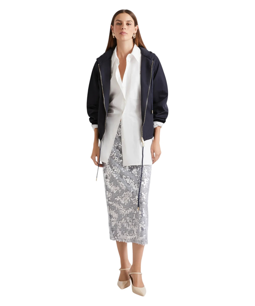 Marella Drip-Proof Raincoat with Hood