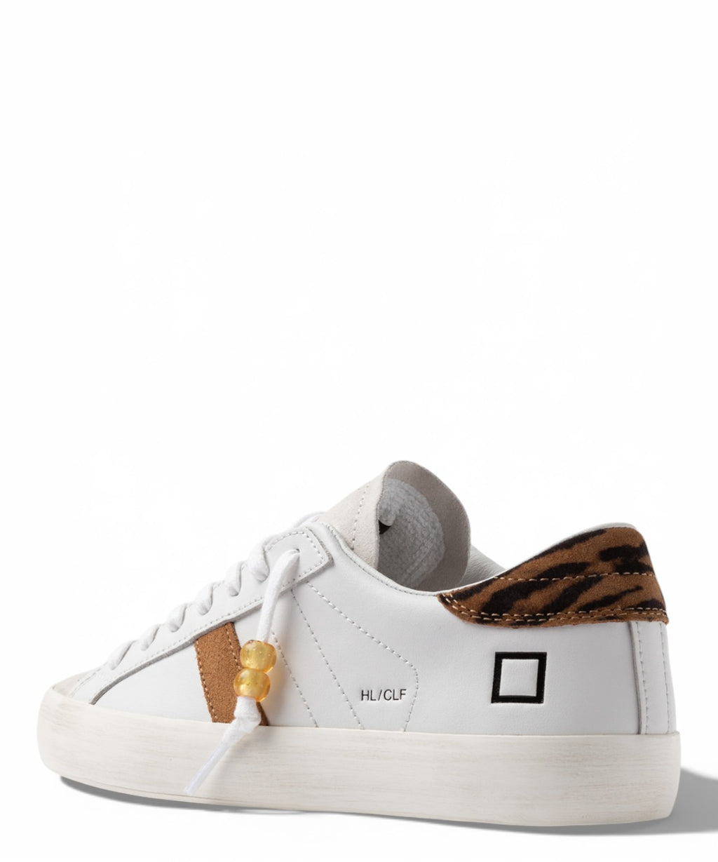 Sneakersy D.A.T.E. Hill Low Calf White-Leopard