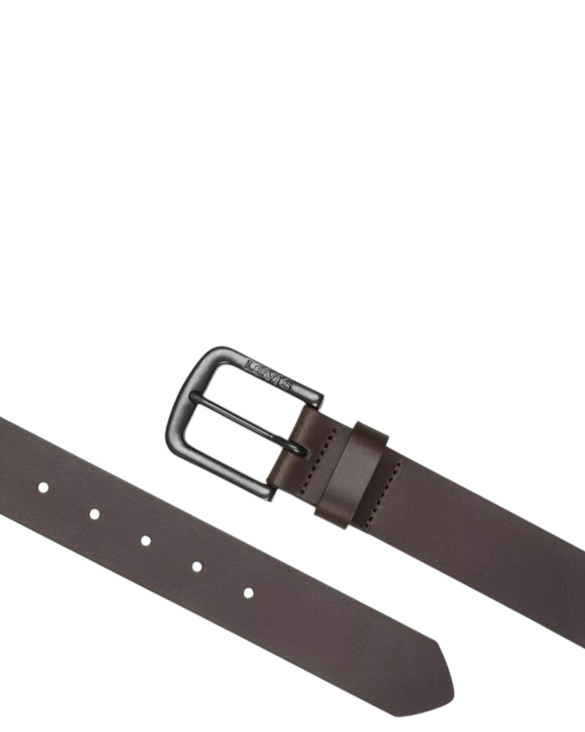 Cintura Pelle Nera con Fibbia Harness di Qualità