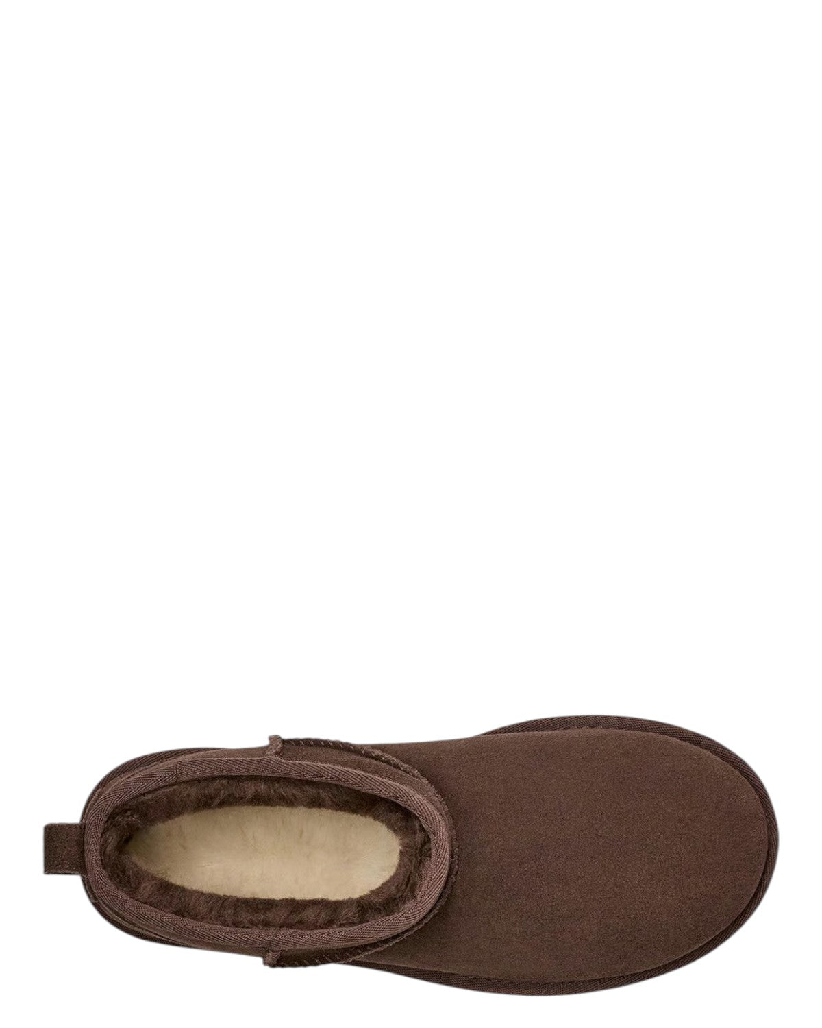 UGG Stivali Classic Ultra Mini con Plateau Burnt cedar
