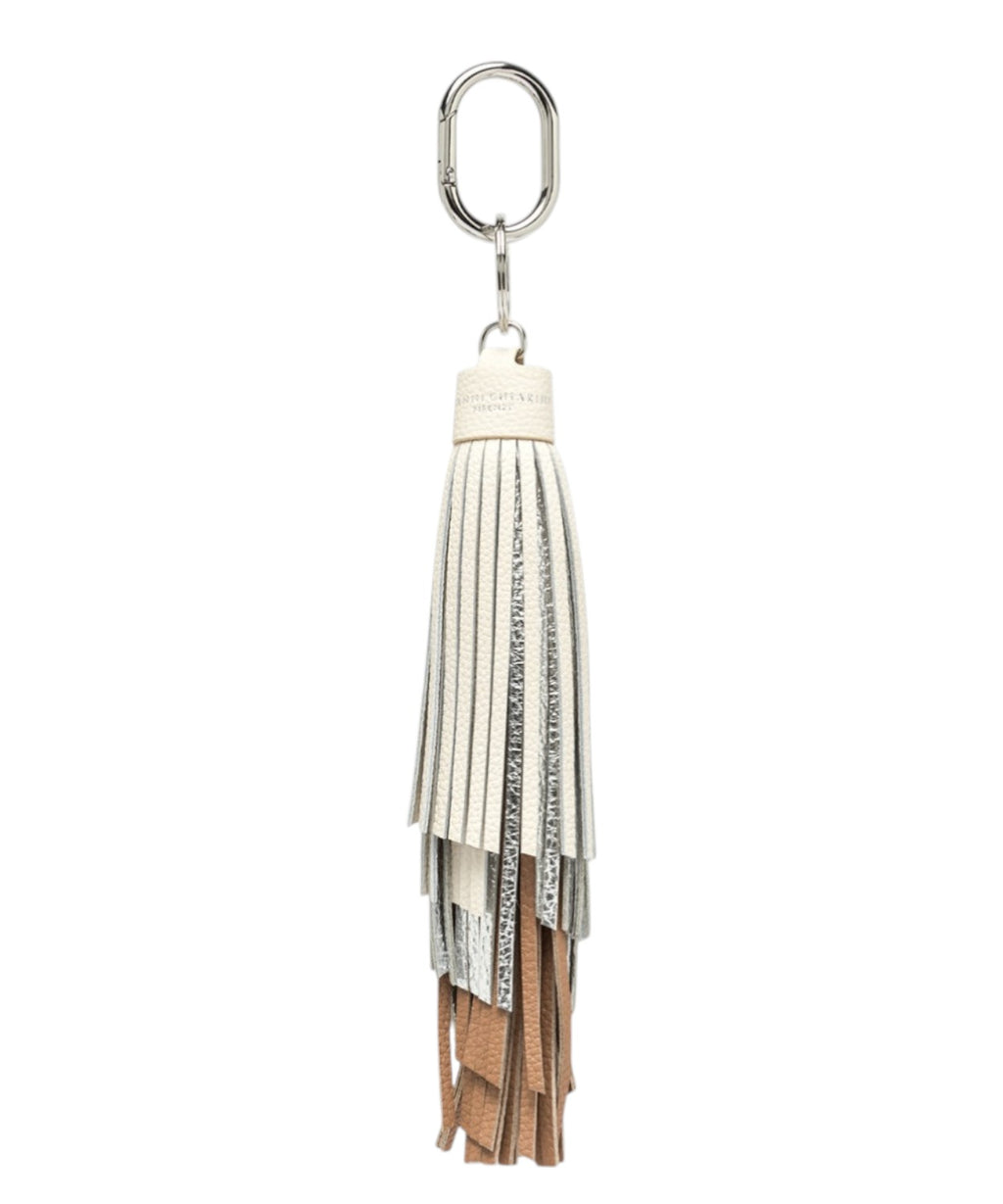 Gianni Chiarini Hammered Leather Charm for Bags
