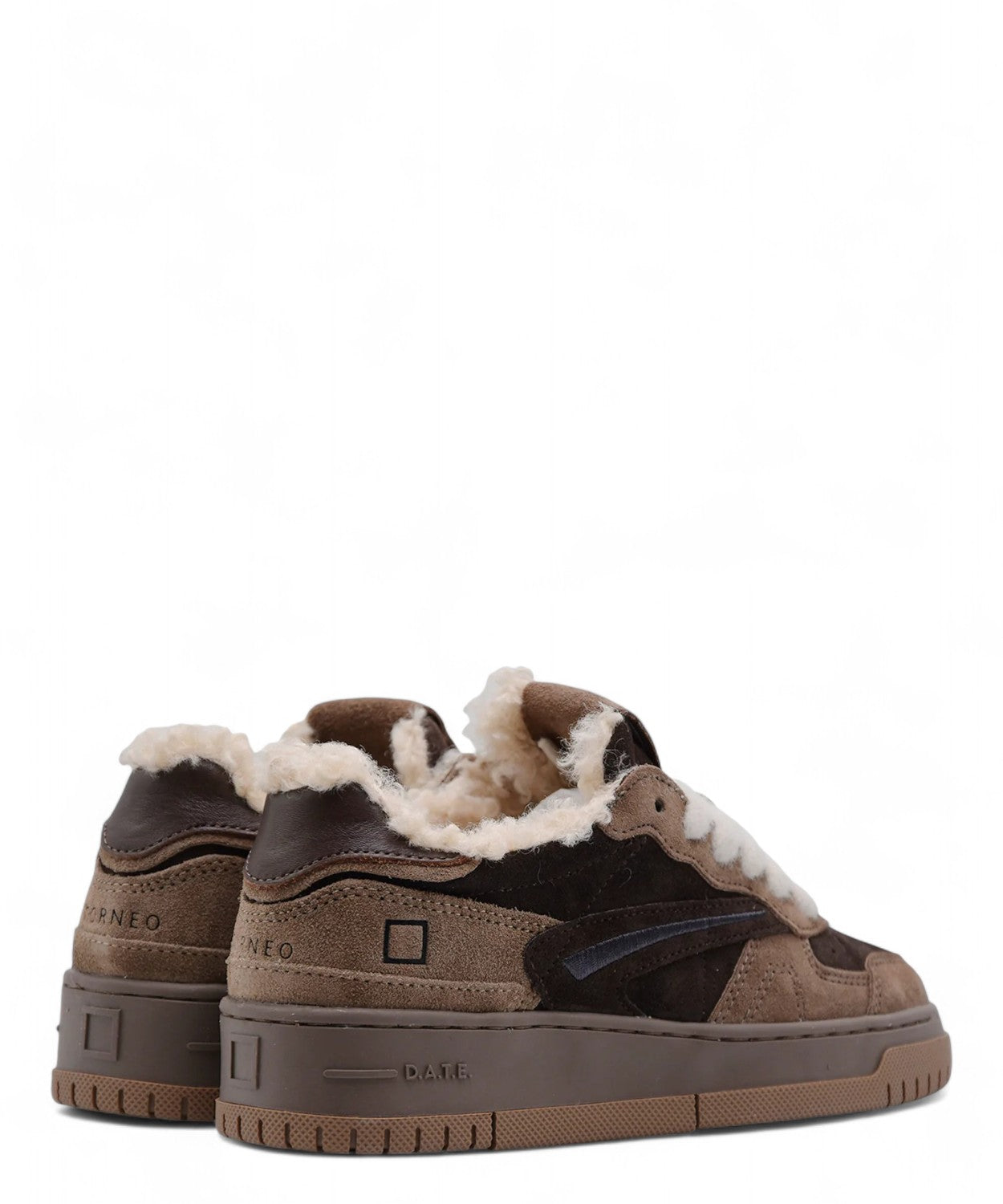 Sneakers Torneo Pure Mono in pelle scamosciata-D.A.T.E.-Sneakers-Vittorio Citro Boutique