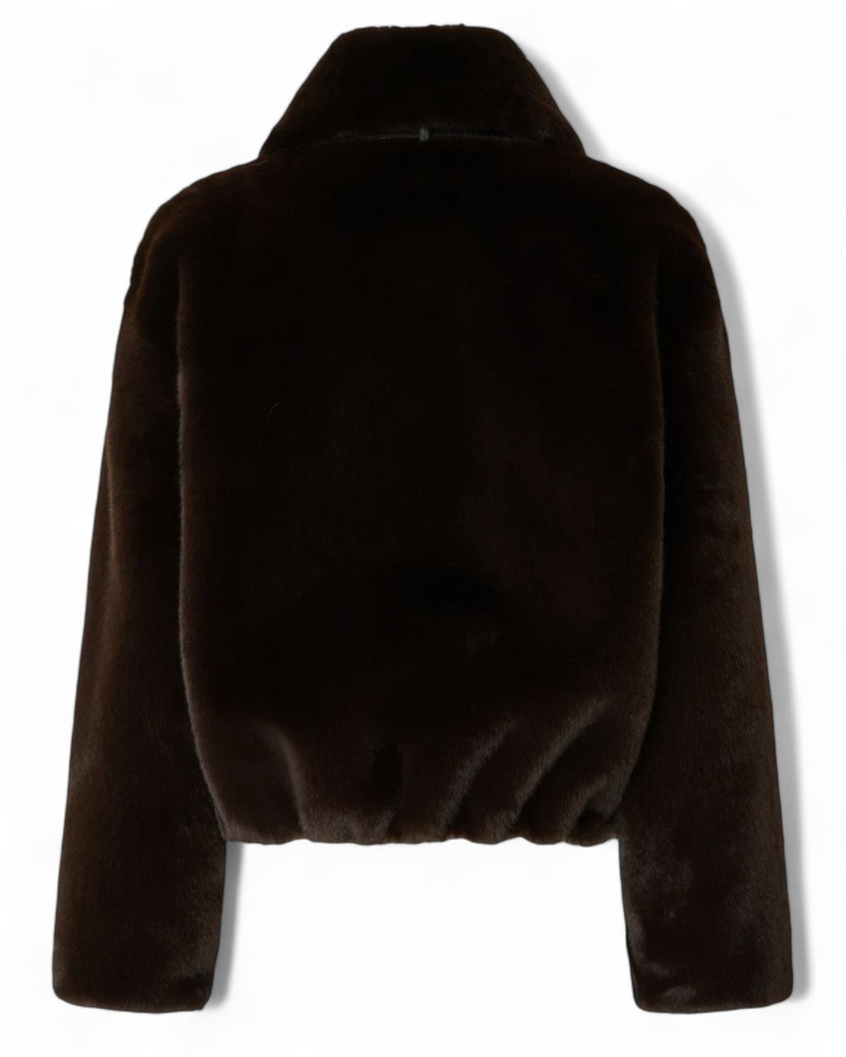 Giacca blouson effetto pelliccia con dettagli biker-Pinko-Pellicce e shearling-Vittorio Citro Boutique