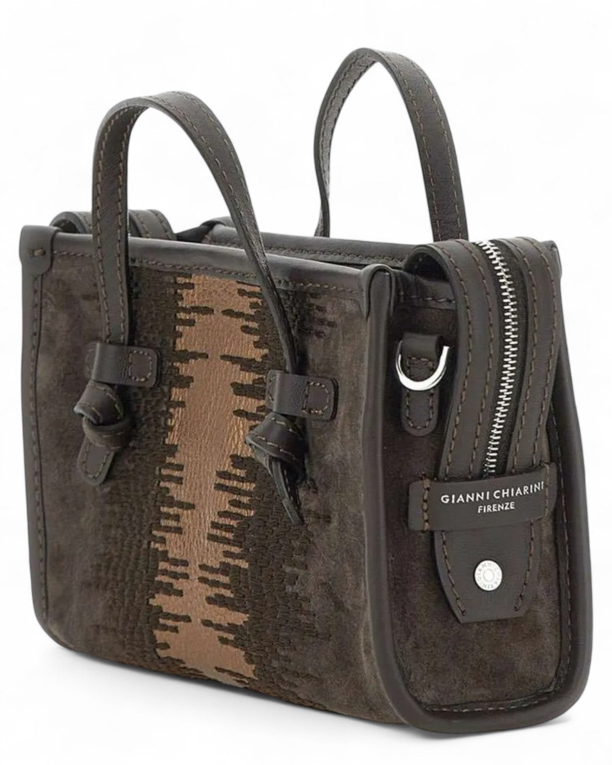 Marcella Joy in Pelle Scamosciata-Gianni Chiarini-Borsette-Vittorio Citro Boutique