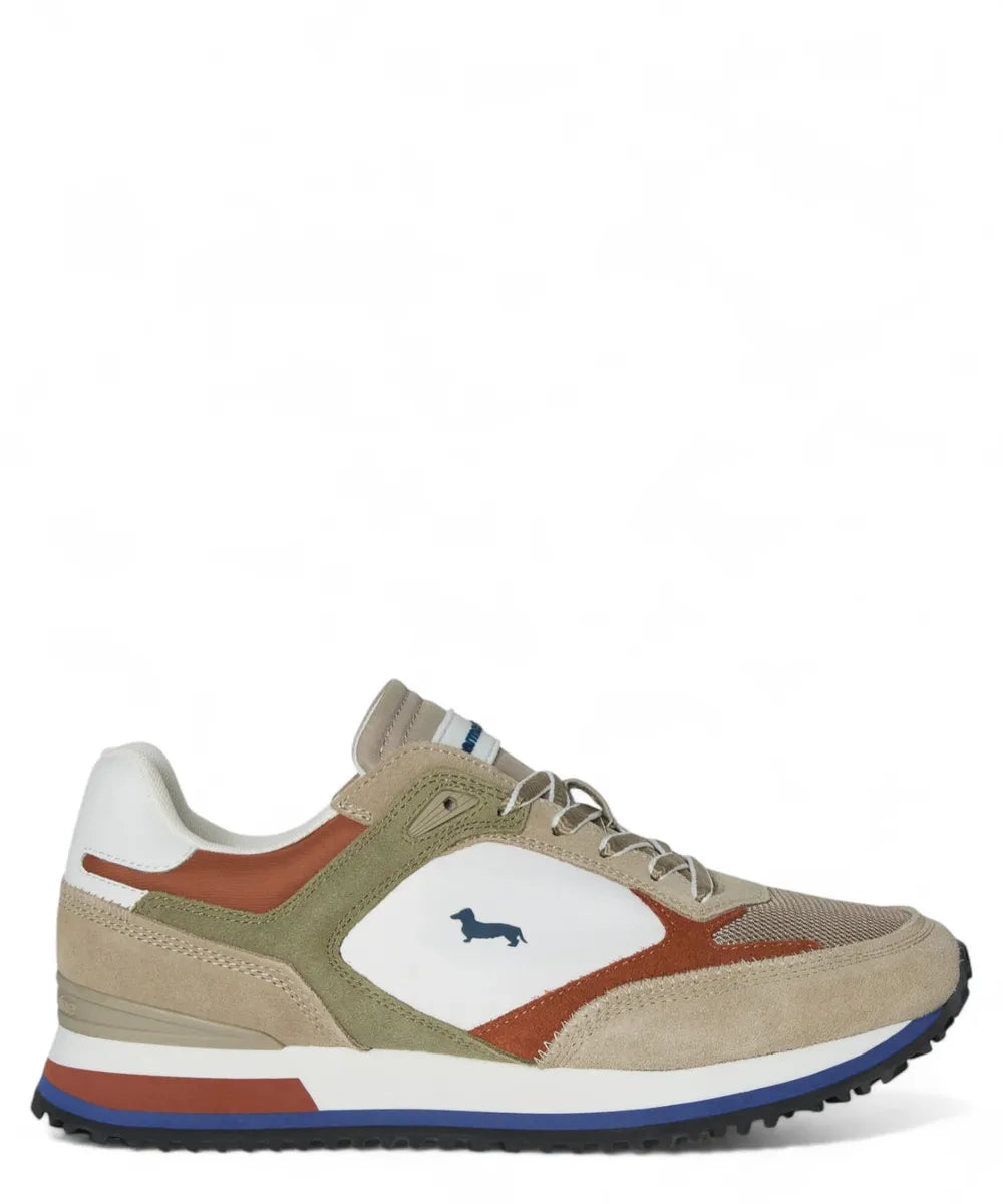 Sneakers in Camoscio e Tessuto Tecnico con Suola EVA Extra-Light-Sneakers-Harmont&Blaine-Vittorio Citro Boutique