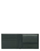 Portafoglio Uomo Bifold in Pelle Rigenerata Saffiano-Emporio Armani-Portafogli-Vittorio Citro Boutique