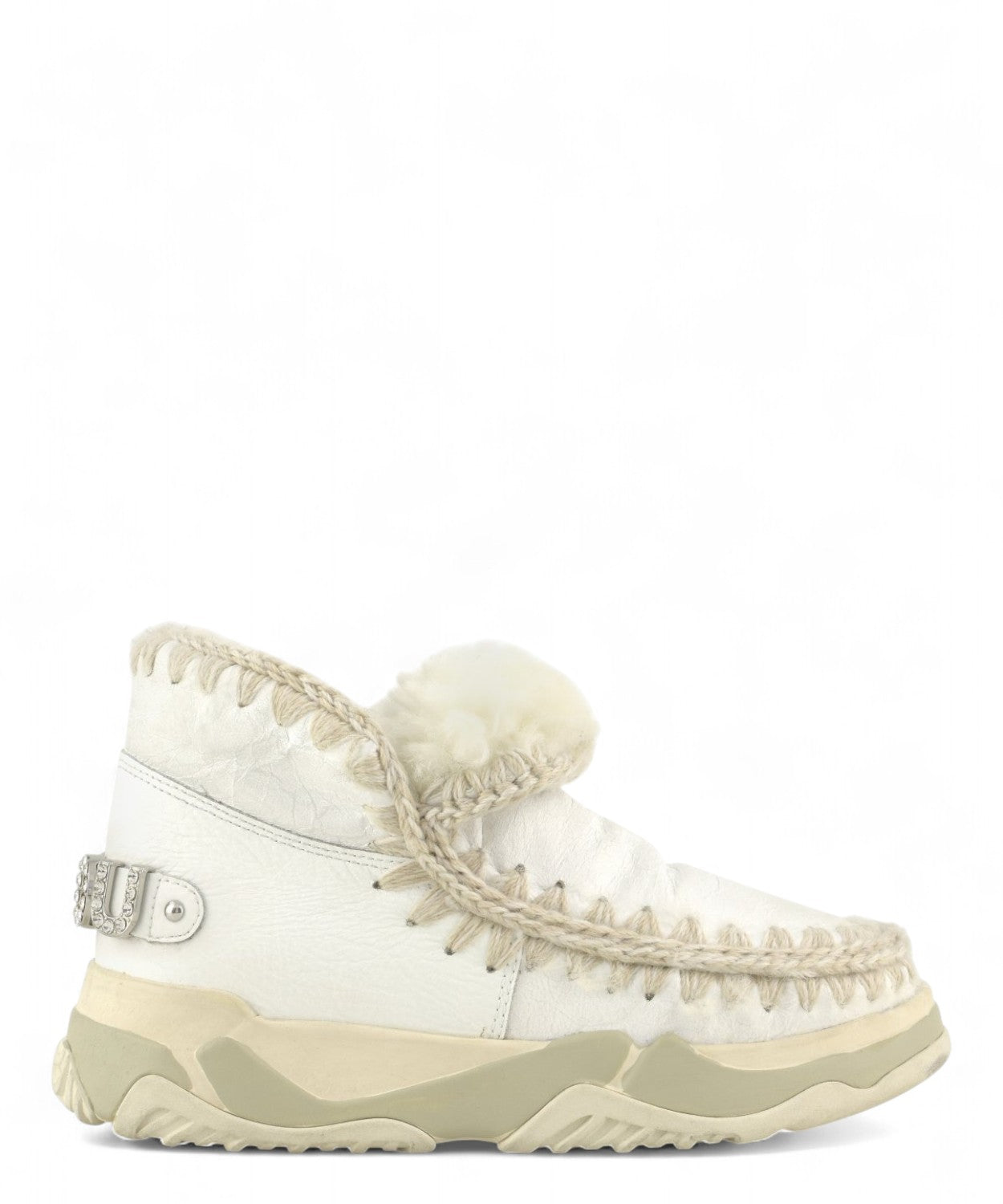 Sneaker Eskimo Trainer Rhinestones Mou-Mou-Stivali-Vittorio Citro Boutique