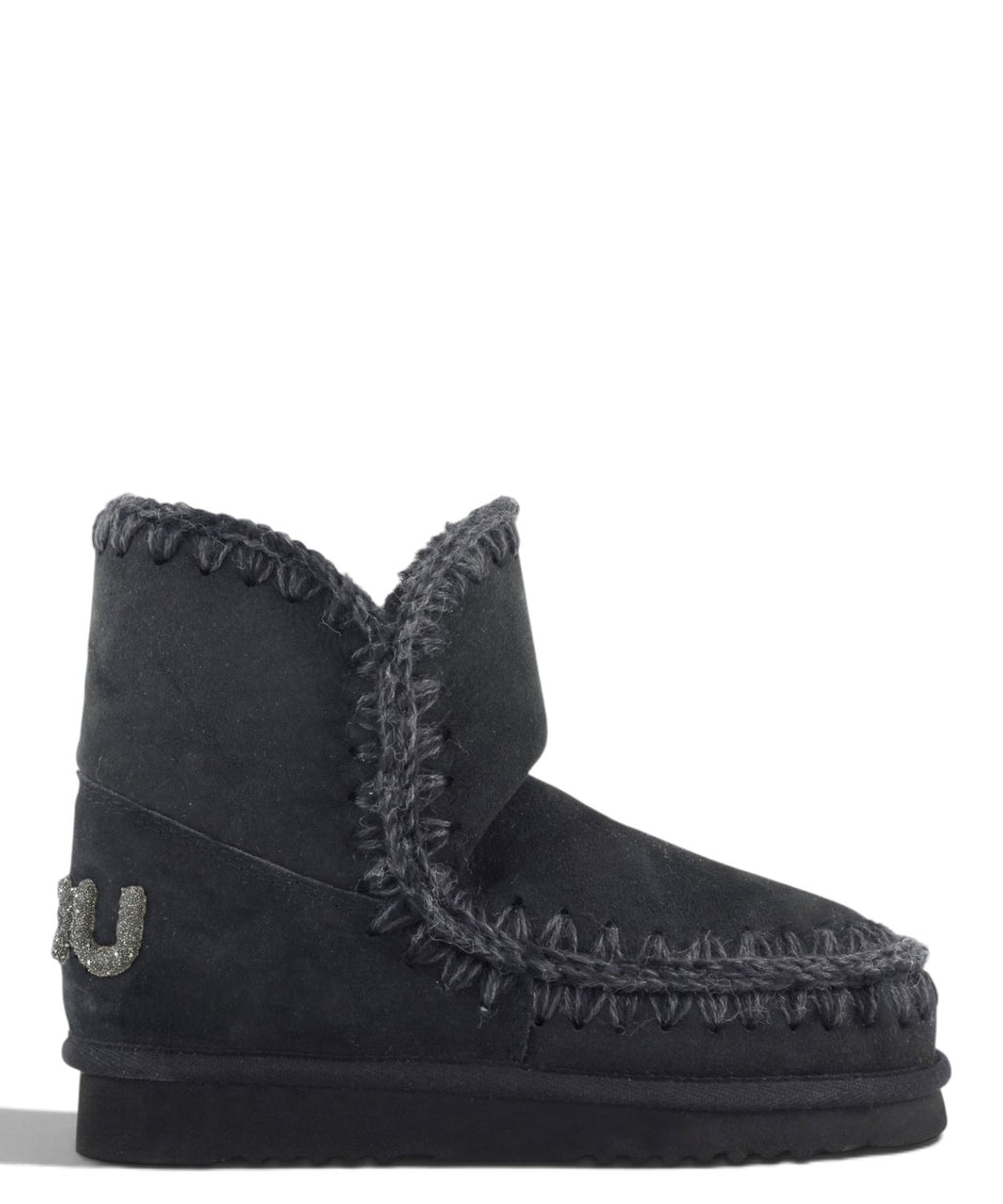 Botas de Mulher Mou Eskimo 18 Glitter Logo em Pele de Carneiro