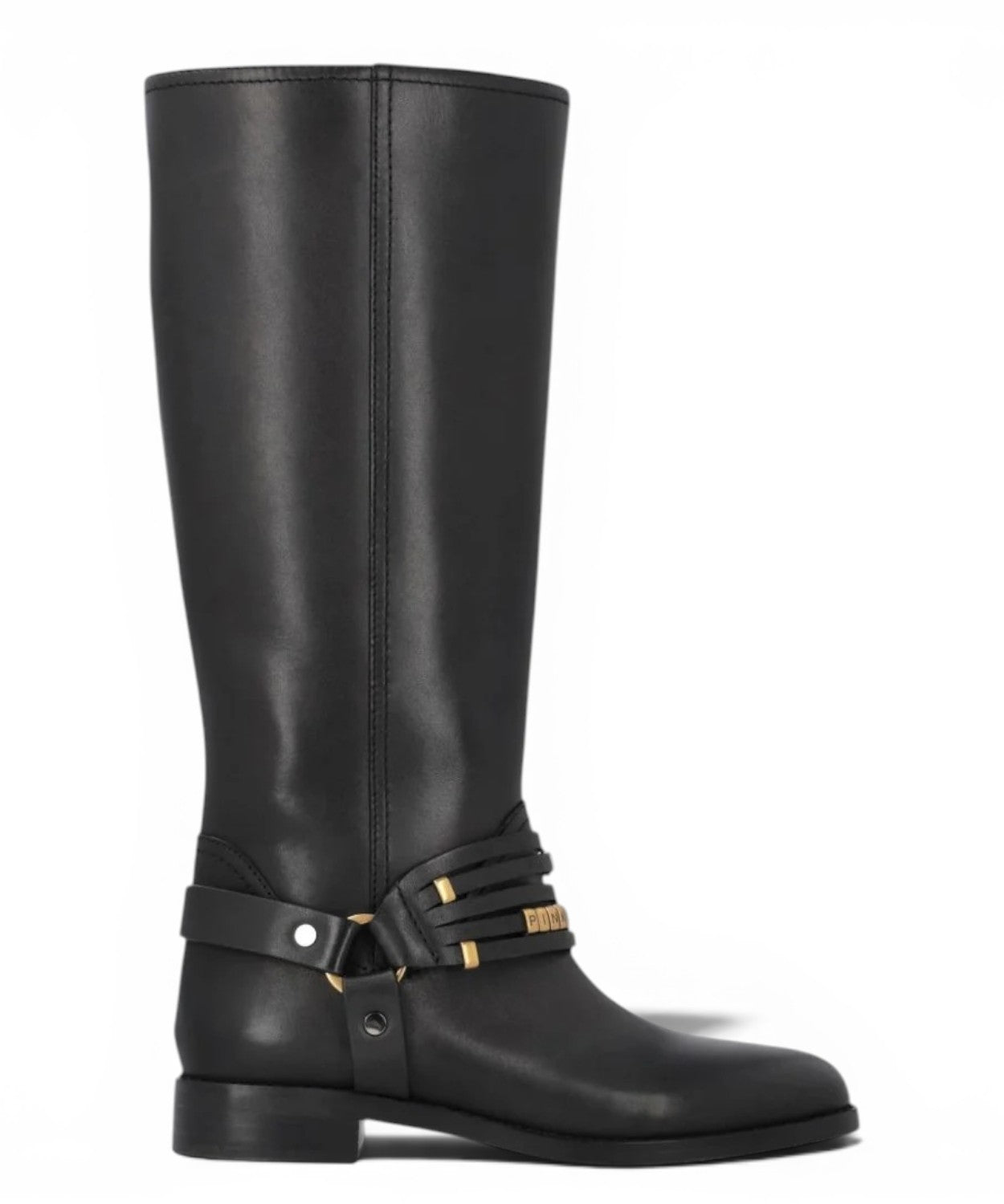 Stivaletti CHEVAL Pinko in Pelle con Dettaglio Harness