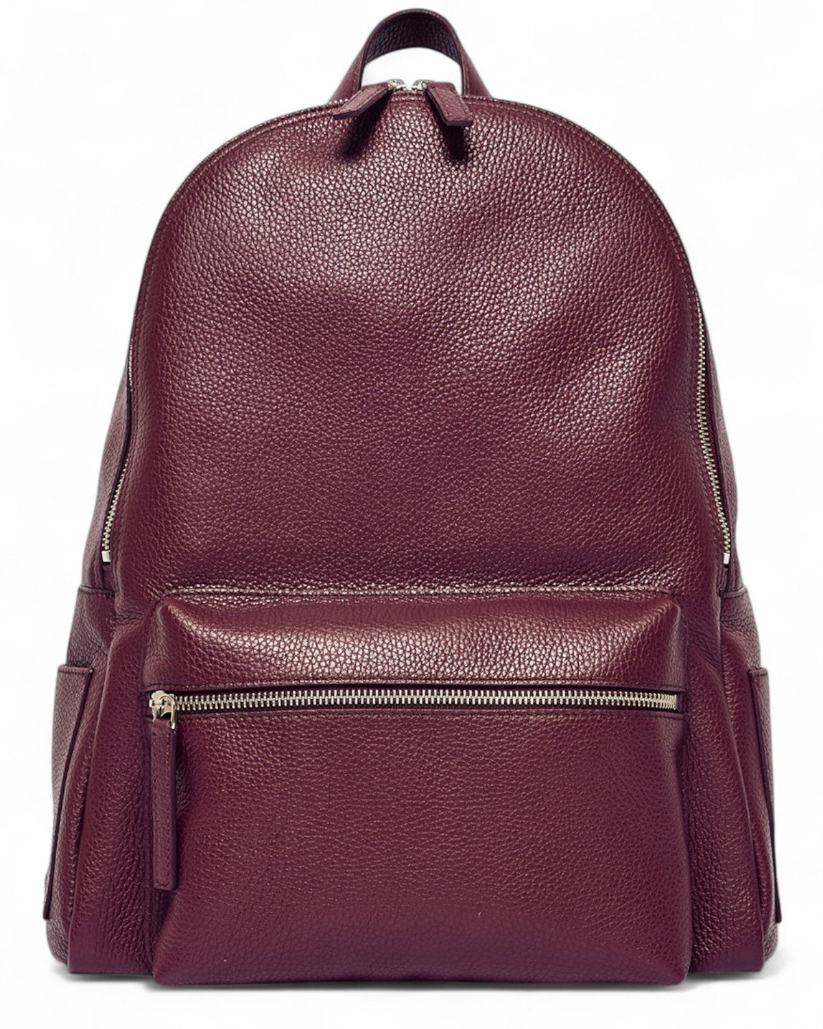 Zaino Laio Micron in Pelle Martellata con Porta Notebook-Zaini-Orciani-Vittorio Citro Boutique