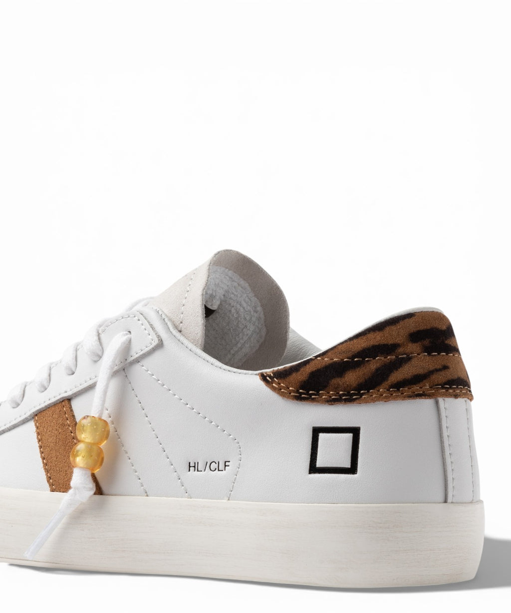 Sneakersy D.A.T.E. Hill Low Calf White-Leopard