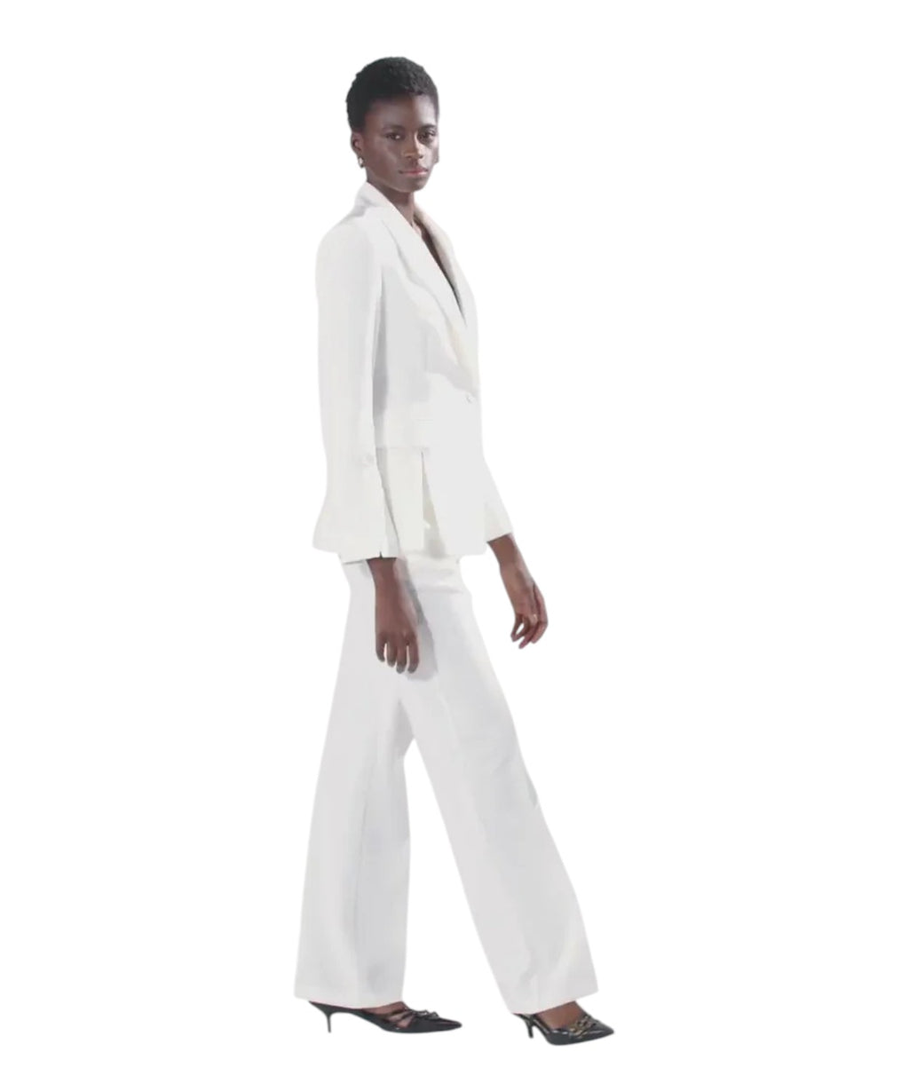 Pantaloni Pinko Eucalipto con Piega