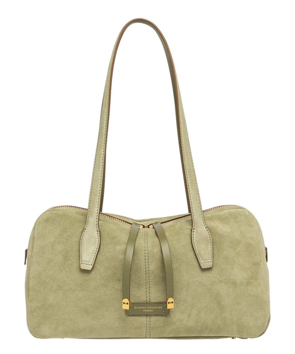 Gianni Chiarini Aryna: Borse a spalla in pelle scamosciata