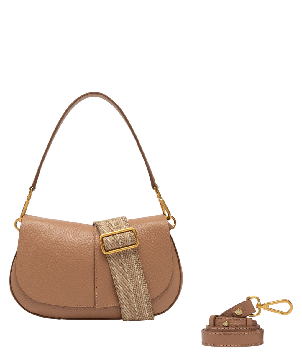 Gianni Chiarini Helena Round Bag with shoulder strap