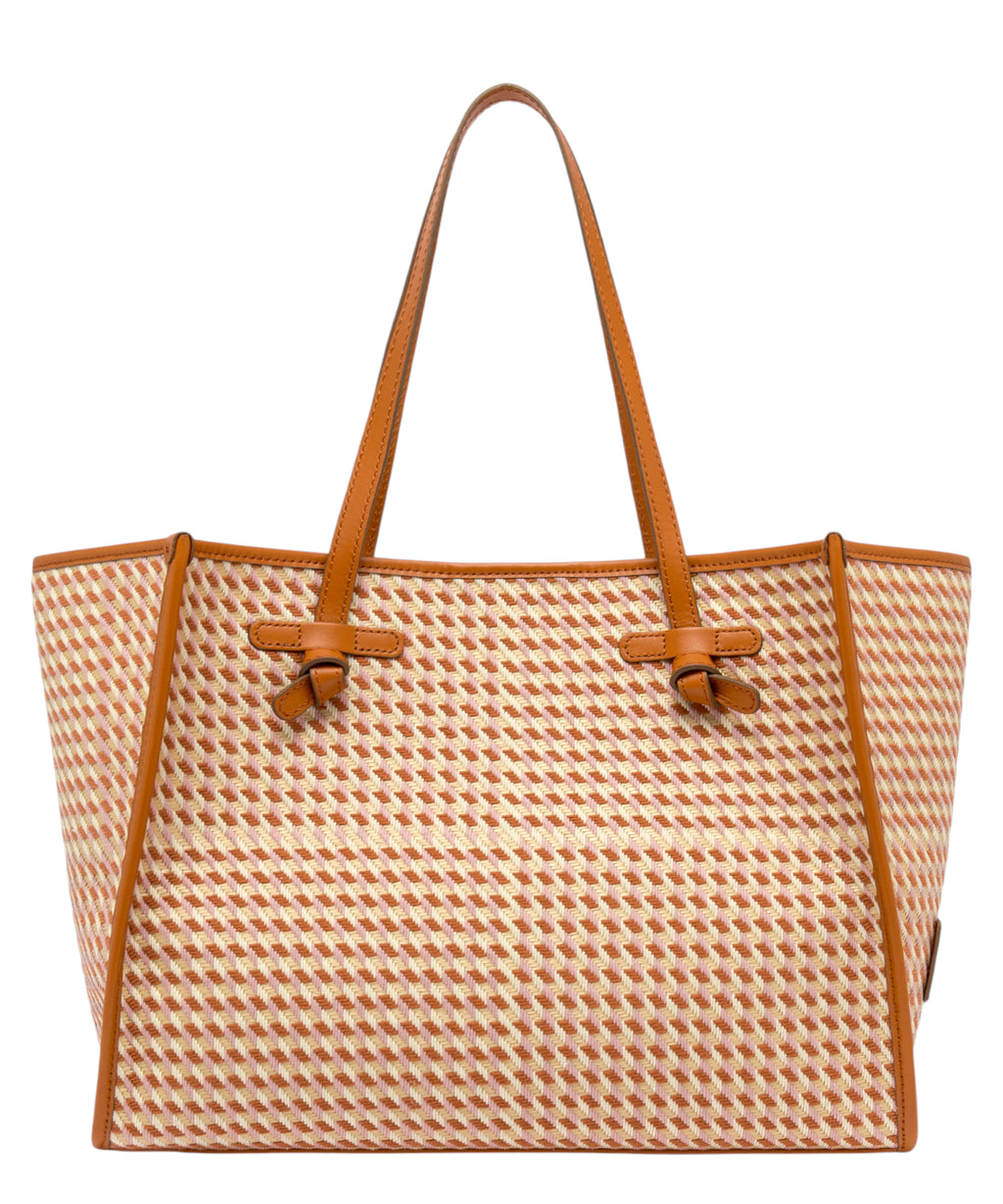 Gianni Chiarini Marcella Bag in Tessuto Pied de Poule