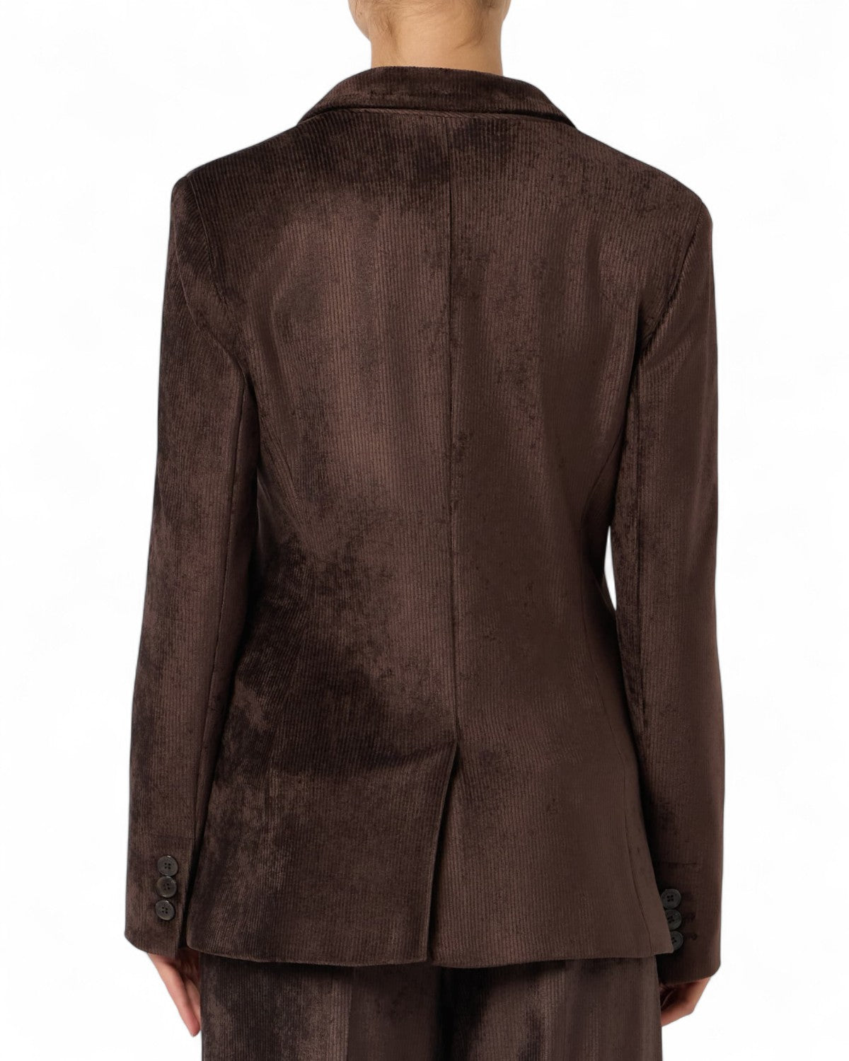 Blazer doppiopetto in velluto a coste-Marella-Blazer-Vittorio Citro Boutique