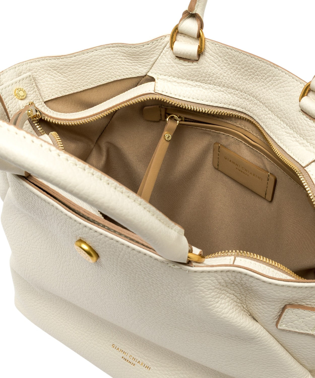 Borsa Claudette in pelle martellata