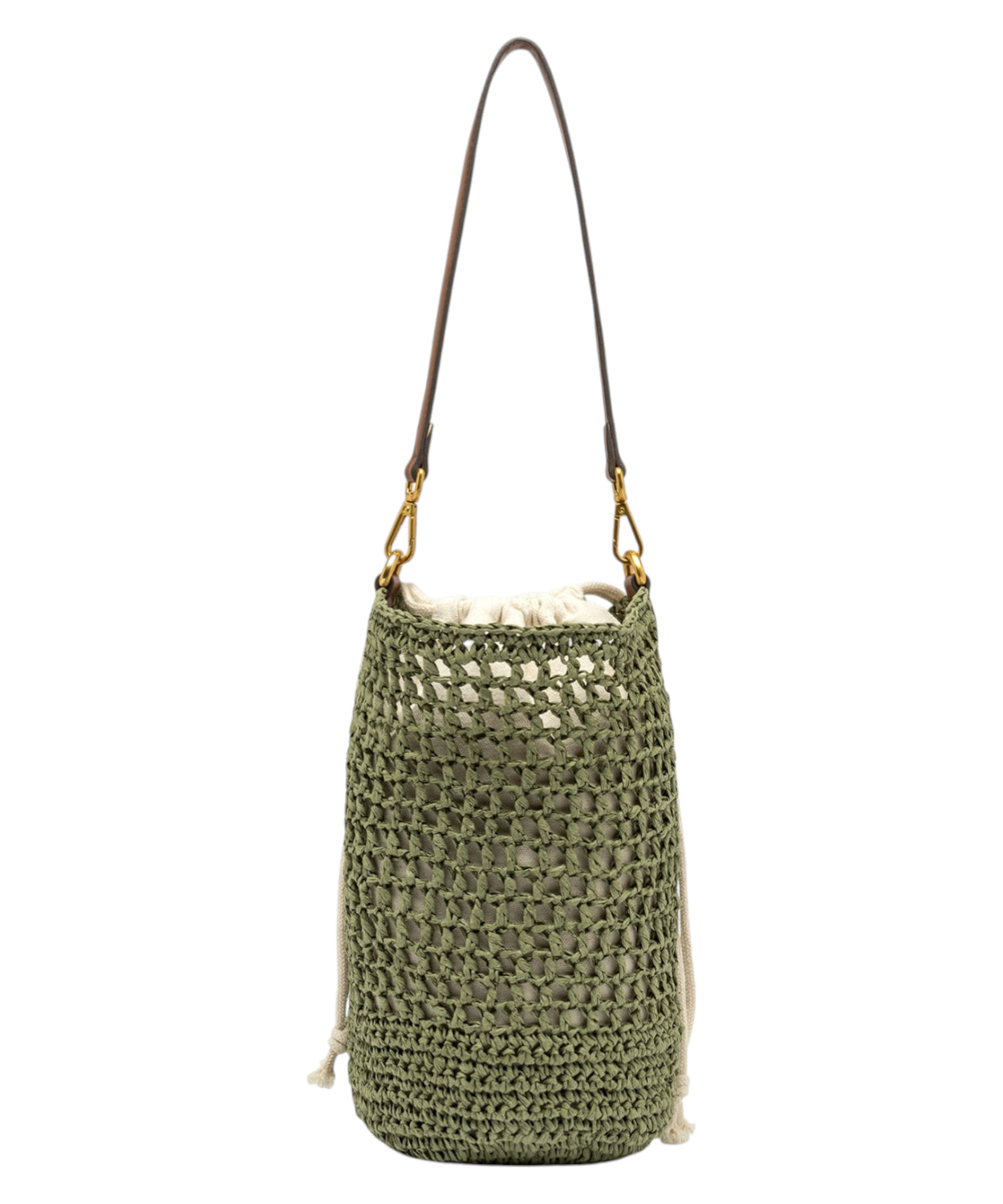 Gianni Chiarini Nefeli Borsa Secchiello in Paglia Crochet