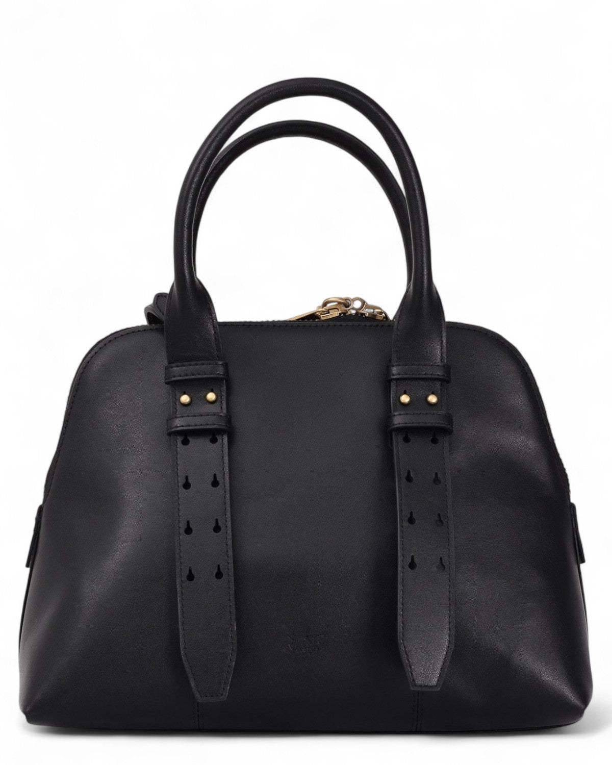 Borsa a Mano Escape in Pelle con Tracolla e Lucchetto-Pinko-Borse a spalla-Vittorio Citro Boutique