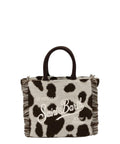 Vanity Mini Felt muccata – borsa a mano con tracolla e frange-Mc2 Saint Barth-Borse a mano-Vittorio Citro Boutique