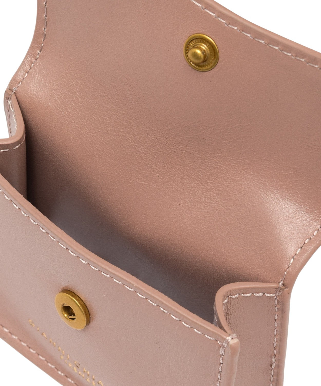 Gianni Chiarini Airpods-Halter-Anhänger aus zerknittertem Leder