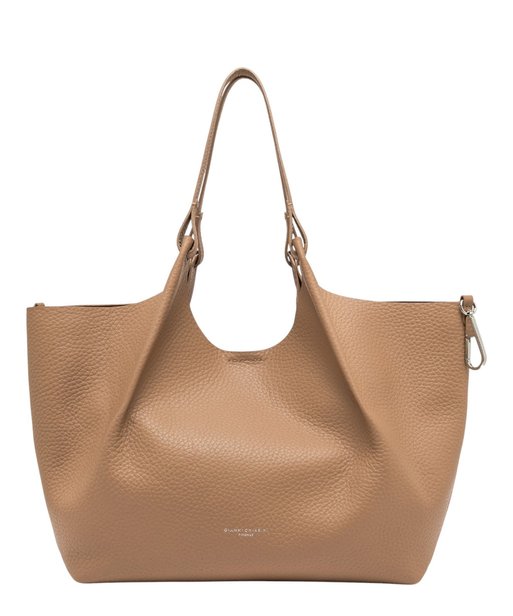 Borsa DUA leren dubbele maxi korrel