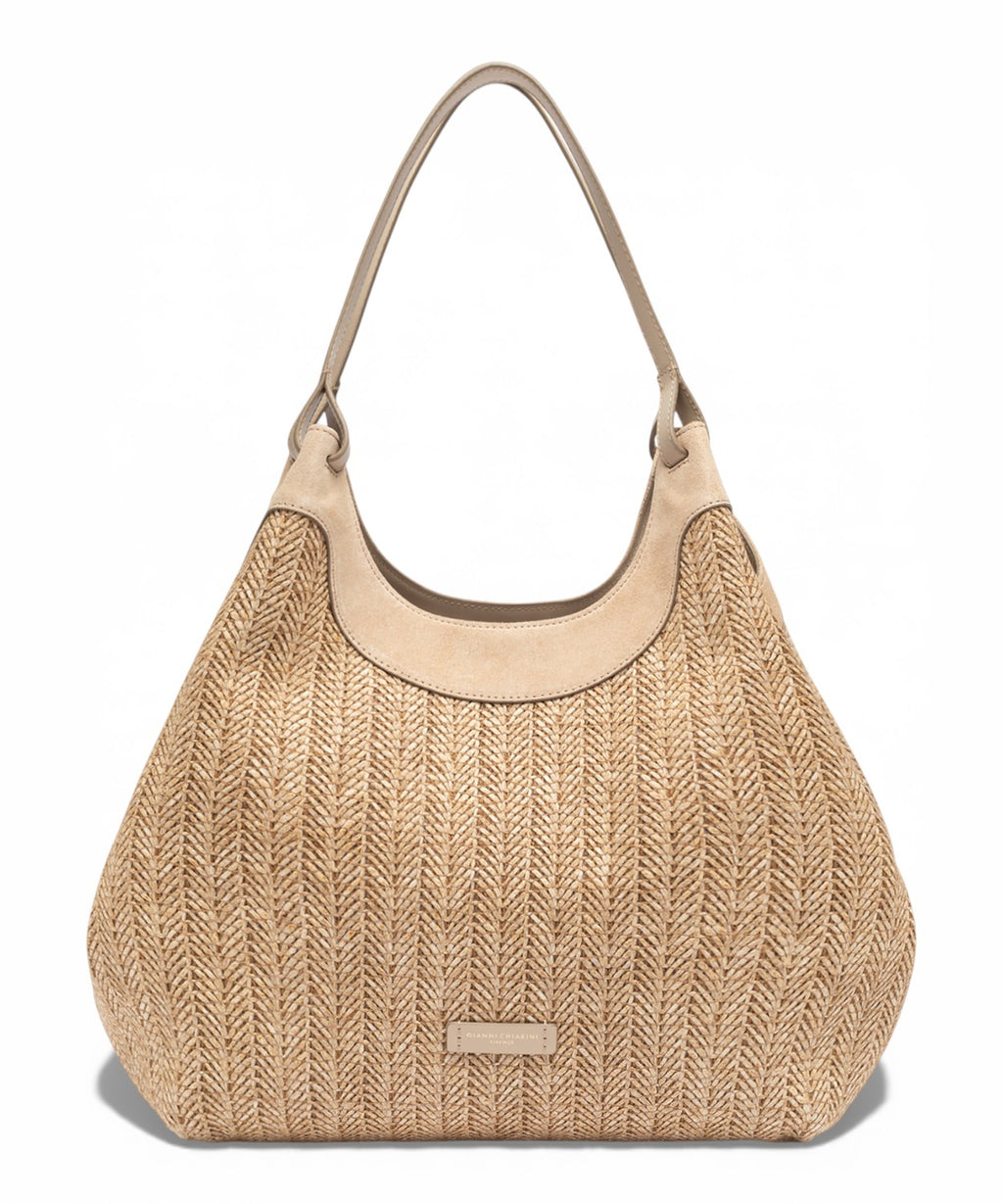 Bolso DUA en paja trenzada Gianni Chiarini