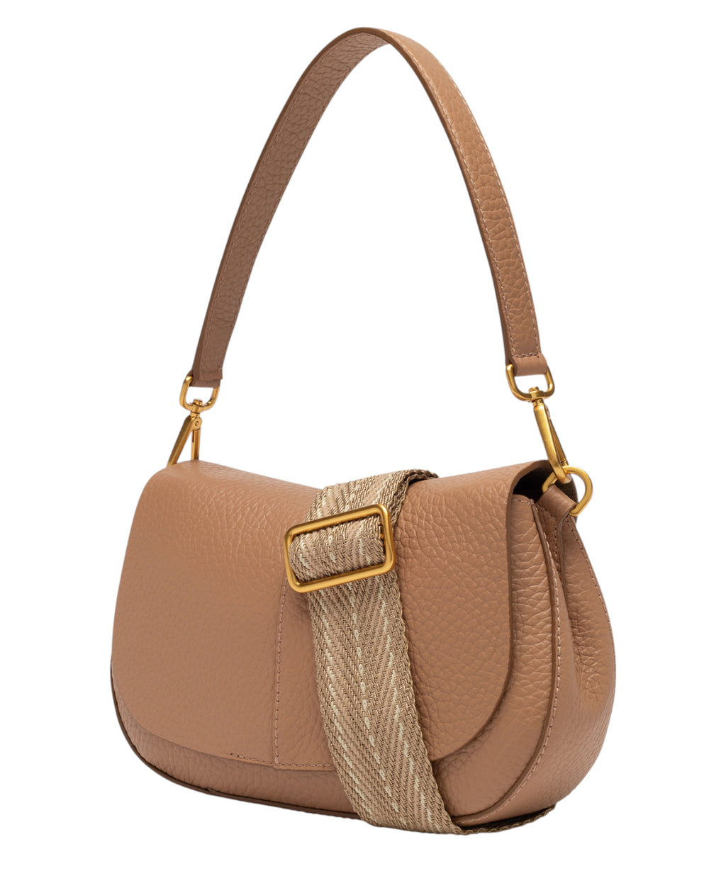 Gianni Chiarini Helena Round Bag with shoulder strap