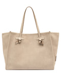 Borsa Shopping Marcella in Pelle Scamosciata